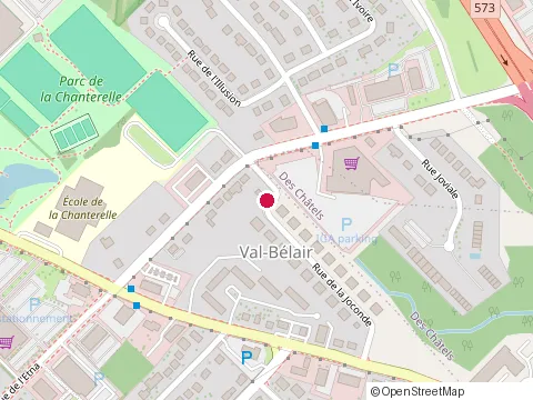 Location of Medicterra at 977 Rue de la Joconde #3, Québec