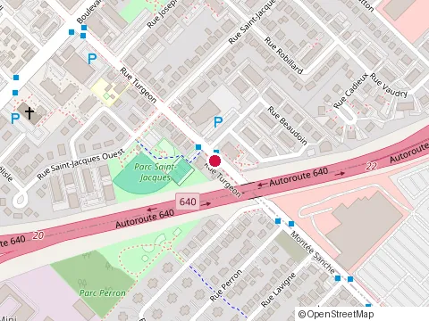 Location of Medifice at 233 Turgeon Rue, Sainte-Thérèse