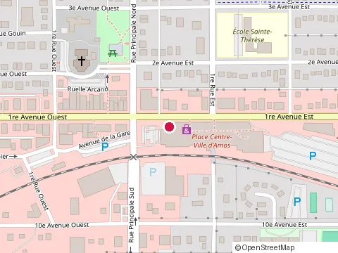 Location of Mediterraneo at 121 1Re Avenue E, Amos