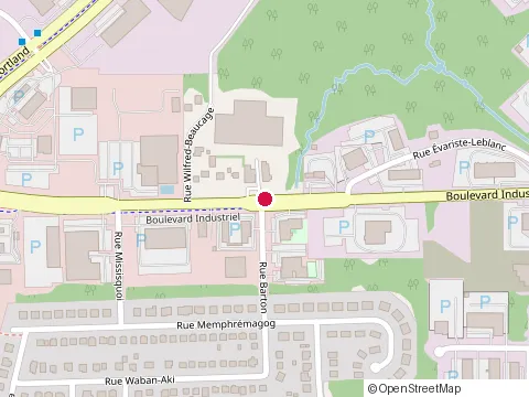 Location of Mei Concrete at 4314 Bd Industriel, Sherbrooke
