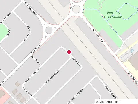 Location of Mel Sandwich & Lunch at 46 du St-Olaf, Sept-Îles