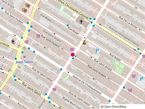 Location of Mel-Decors Inc at 6762 Rue Saint-Hubert, Montréal