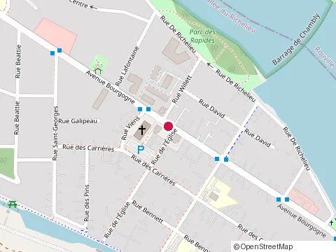 Location of Mélanie Miron, Infirmière en Soins Podologiques at 2400 Avenue Bourgogne, Chambly