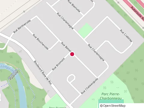 Location of Melanie Perron at 296 Rue Bromont, Joliette
