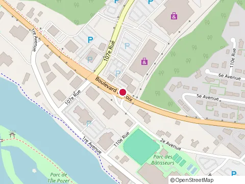 Location of Mélanie Poulin, Psychologue at 10949 avenue 2E Bureau 2, Saint-Georges