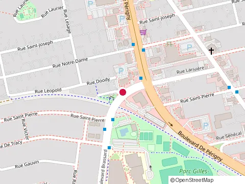 Location of Mélissandre Bernier Acupuncture at 450 boulevard Brassard, Chambly