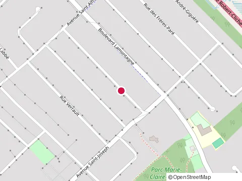 Location of Mellion Construction Inc. at 1249 avenue des Mille-Feuilles, Sainte-Marie