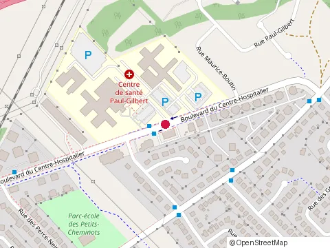 Location of Melting-Pot at 9333 boulevard du Centre-Hospitalier, Lévis