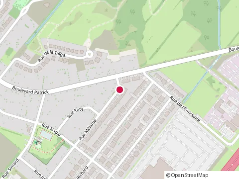 Location of Menard & Fils Briques & Blocs at 4590 Rue Melanie, Drummondville