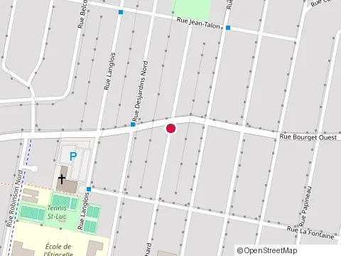 Location of Ménard & Tétreault (1995) Inc at 319 Rue Bouchard, Granby