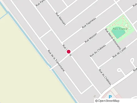 Location of Ménard Entrepreneur Général at 249 Rue Savard, Saint-Jean-sur-Richelieu