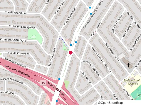 Location of Menard Francois at 2260 boulevard de la Concorde E, Laval
