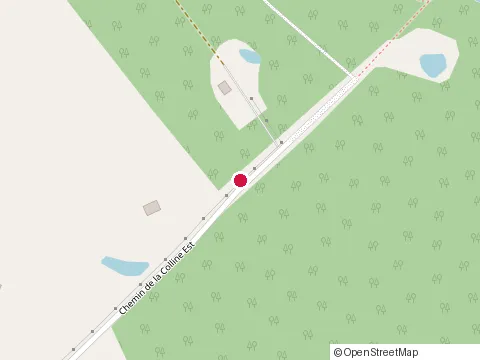 Location of Ménardo Construction Inc. at 910 Chem. de la Colline O, Thetford Mines