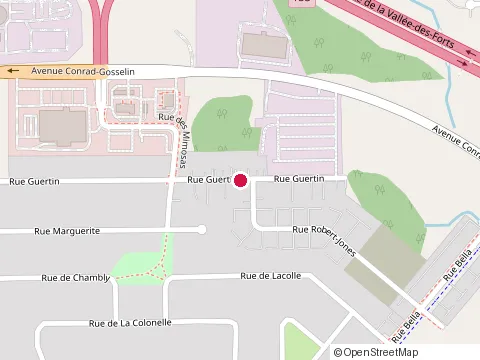 Location of Menuiserie B Y P Inc at 45 Rue Guertin, Saint-Jean-sur-Richelieu