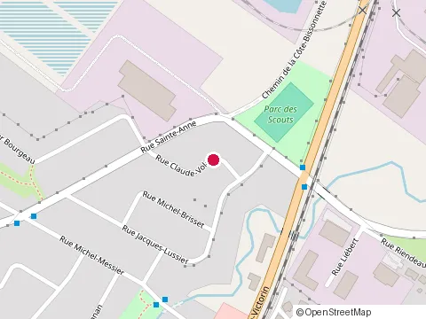 Location of Menuiserie Daniel Berthiaume Inc. at 120 Jacques Lussier, Varennes