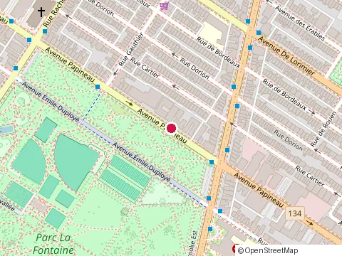 Location of Menuiserie Denis Gauthier Inc at 3535 avenue Papineau, Montral