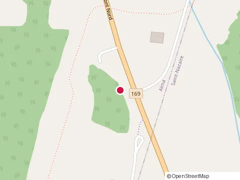 Location of Menuiserie du Cran Inc at 3571 Avenue du Pont N, Alma