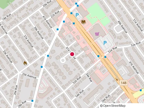 Location of Menuiserie Lb Enr. at 5151 41E Av, Laval