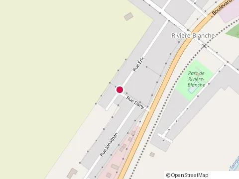 Location of Menuiserie le Top Inc at 1018 Rue Éric, Thetford Mines