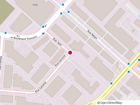 Location of Menuiserie Lmg at 1440 Rue Tees, Saint-Laurent