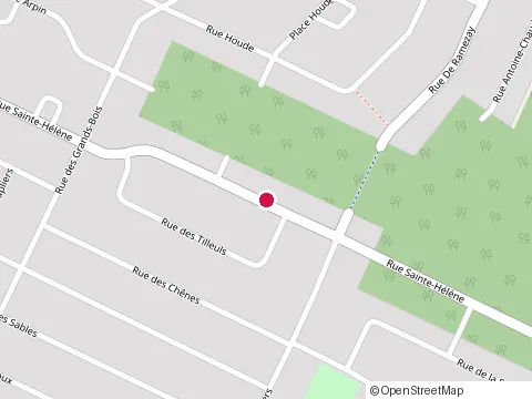 Location of Menuiserie Luc Letendre Senc at 370 Rue Sainte-Helene, Sorel-Tracy