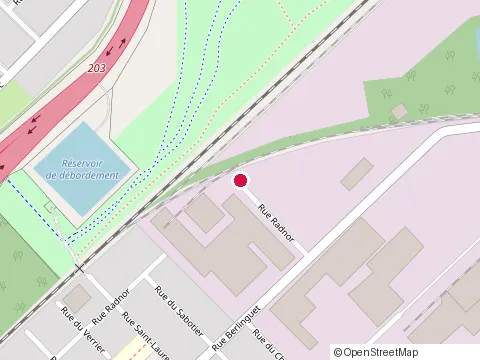 Location of Menuiserie Lucas at 165 Rue Radnor, Trois-Rivières
