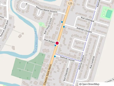 Location of Menuiserie Saint-Henri at 1234 chemin Saint-Henri, Mascouche