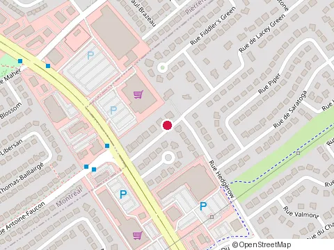 Location of Menuisier Richard Pennell Carpenter at 20 Rue de Lacey Green, Kirkland
