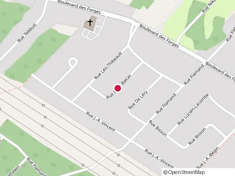 Location of Mercier Maitre Vert at 1-1595 Rue Leon-Balcer, Trois-Rivières