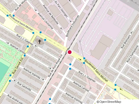 Location of Merco Garage Inc at 9512 Bd Saint-Michel, Montréal