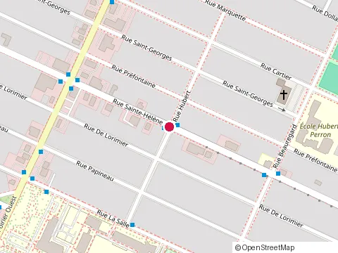 Location of Merlain Canada Inc at 1985 Rue Sainte-Hélène, Longueuil