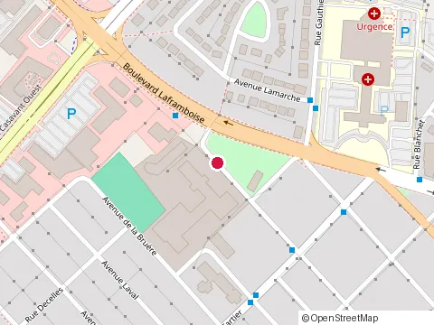 Location of Messier Romuald at 2805 avenue Bourdages N, Saint-Hyacinthe