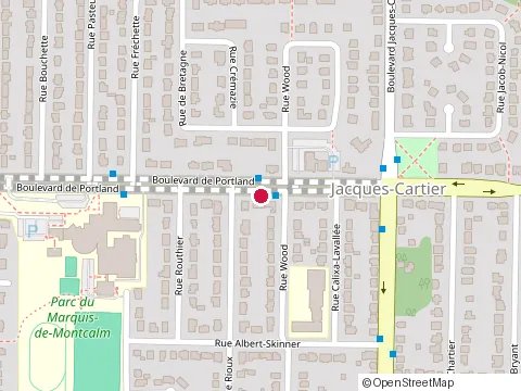 Location of Messier Yves at 1922 boulevard de Portland, Sherbrooke