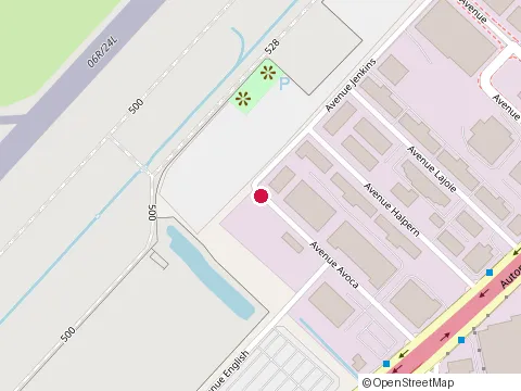 Location of Metaux at avenue Avoca 787, Dorval