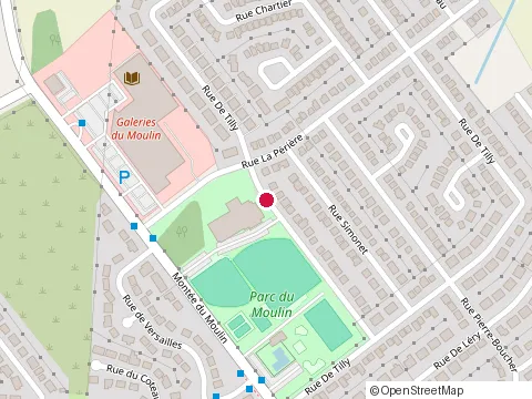 Location of Metaux Ouvres Regis Berger at 9034 Rue de Tilly, Laval