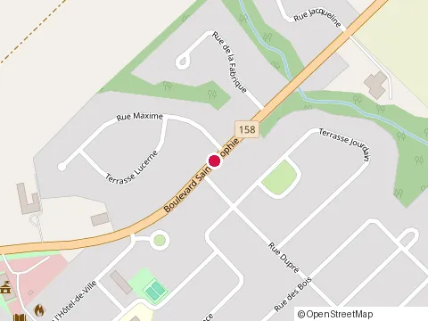 Location of Metro at 2380 Boulevard Sainte Sophie, Sainte Sophie Sainte-Sophie