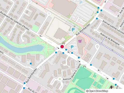 Location of Metro Plus Groupe Messier at 7172 Rue Bombardier, Montréal