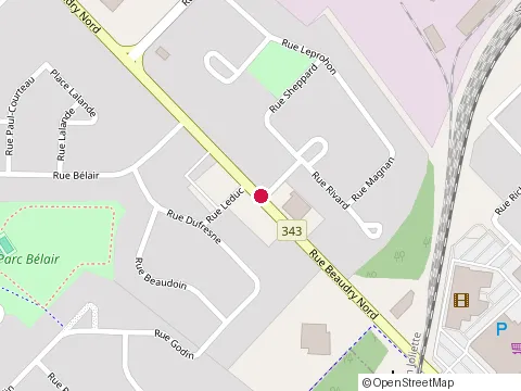 Location of Metro-Richelieu 0198 at 180 Rue Beaudry N, Joliette