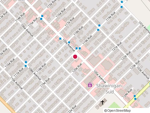 Location of Mets Anges d Antan Restaurant at 1825 5E Ave, Shawinigan