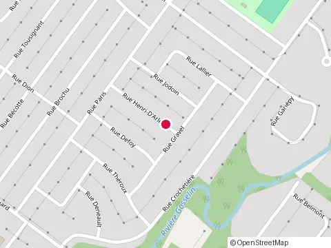 Location of Meubles Resto-Plus at 8 Rue Henri d'Arles, Victoriaville