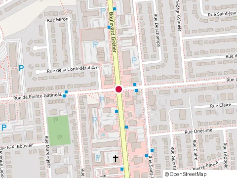 Location of Meule et Caquelon at 74 Boul Greber, Gatineau