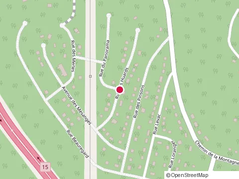 Location of Mez Construction Inc. at 1074 Rue des Huards, Sainte-Agathe-des-Monts