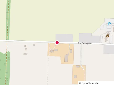 Location of Mf Mini Excavation at 14337 Rue Saint-Jean, Mirabel