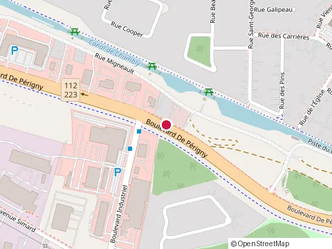 Location of Mfk Construction at 1991 boulevard de Perigny, Chambly