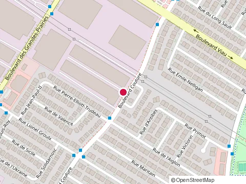 Location of Mfs Group Inc. at 4743 boulevard Couture, Montréal