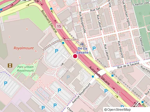 Location of Mg Financial at 8250 Decarie Blvd Suite 300, Montréal