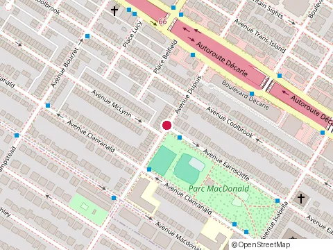 Location of Mg Limousine at 5372 avenue Dupuis, Montréal