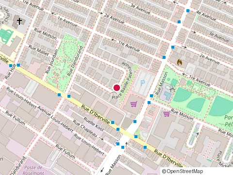 Location of Mg’Food at 5562 Basile Patenaude, Montréal