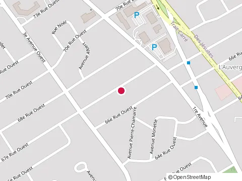 Location of Mh3 Construction at 170 67E Rue O, Québec