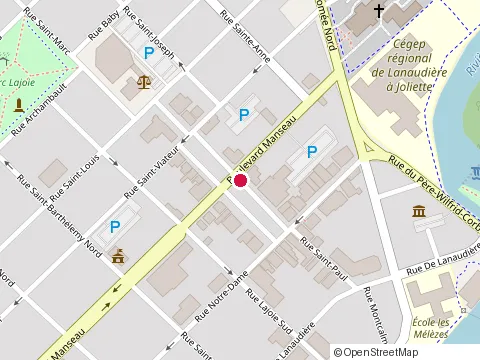 Location of Miaki Sushi at 74 place Bourget S, Joliette